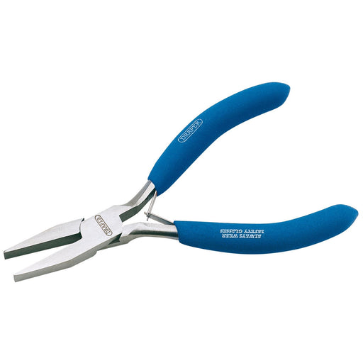 Draper Carbon Steel Flat Nose Pliers, 125mm 60741 Draper  - Dynamic Drive