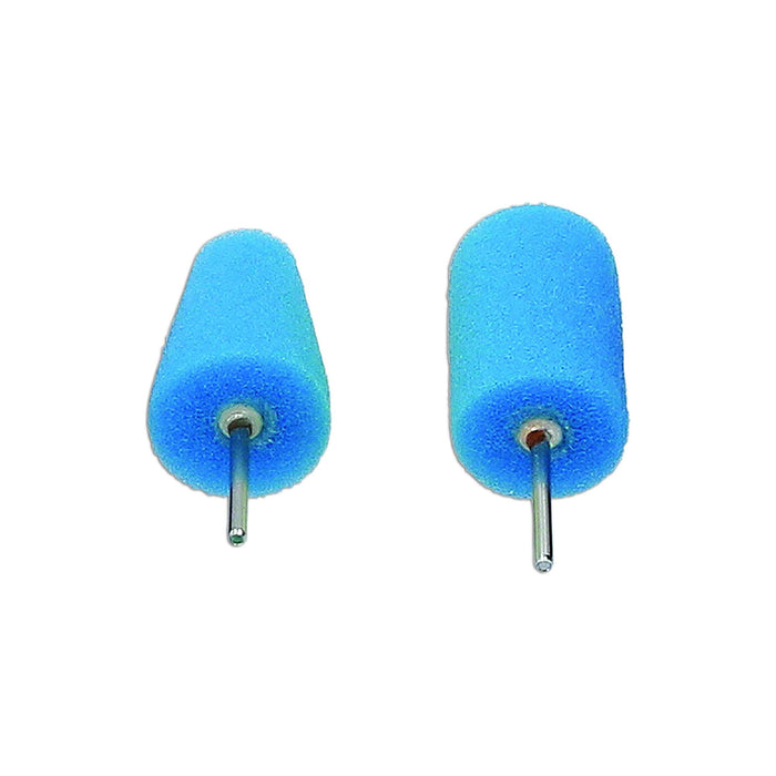 Power-Tec Polishing Sponge Wheels (Blue, Fine) 2pc 92560