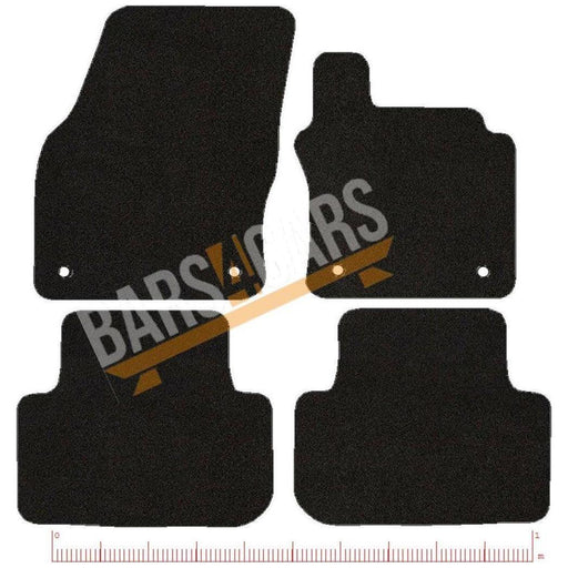 Fully Tailored Beige Trim Carpet Mats fits VW Golf 14 Sv Set of 4 With 4 Clips UKB4C  - Dynamic Drive