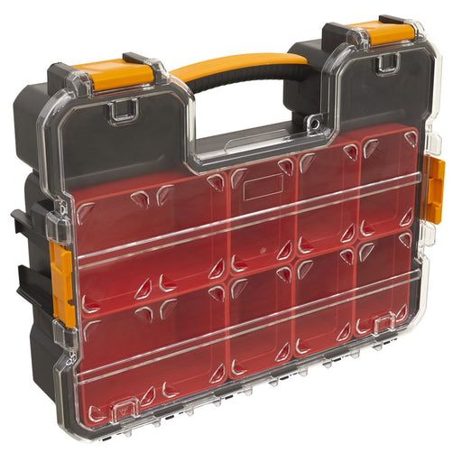 Sealey Parts Storage Case with Fixed & Removable Compartments APAS10R Sealey  - Dynamic Drive