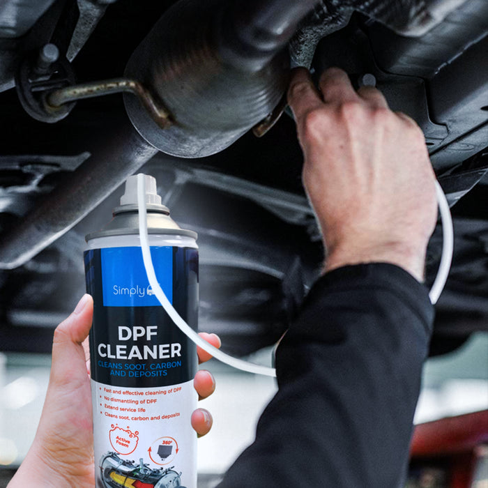 Professional DPF EGR Cleaner Aerosol Cleans Soot Carbon and Deposits Fast 500ml Simply  - Dynamic Drive