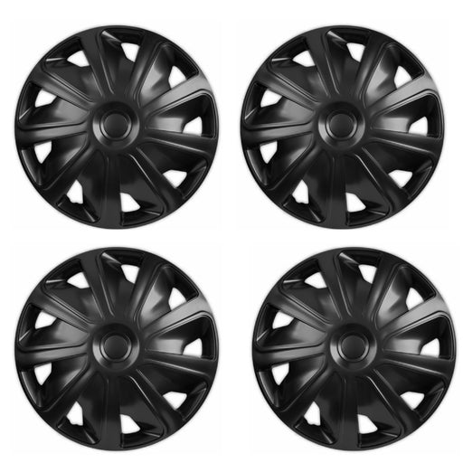 Black Versaco Deep Dish 15" Wheel Trims set of 4 for Commerical Vans Versaco  - Dynamic Drive