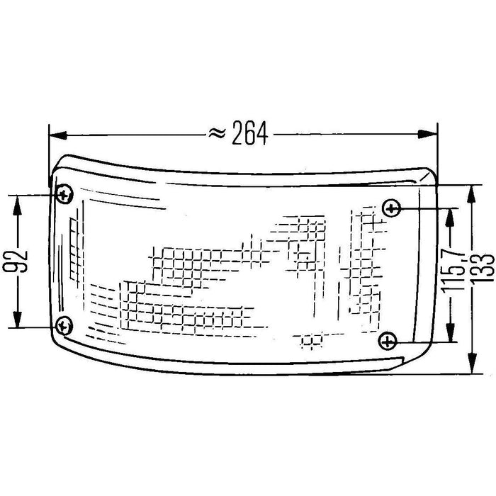 Hella Direction Indicator Halogen Rear/left/right 2BA 005 603-011 Hella  - Dynamic Drive