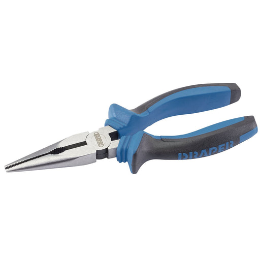 Draper Soft Grip Long Nose Pliers, 160mm 44141 Draper  - Dynamic Drive