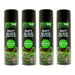 4 X Autotek Matt Black Paint Spray Aerosol 500Ml High Coverage Matt Black Autotek  - Dynamic Drive