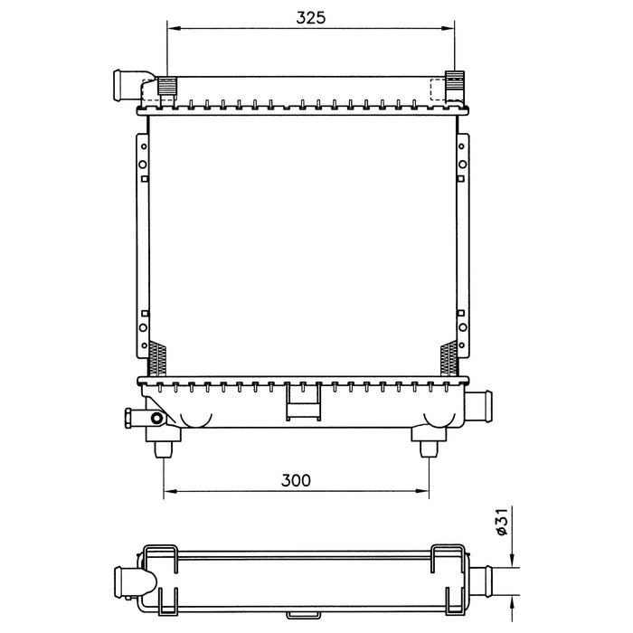 NRF Radiator 507662