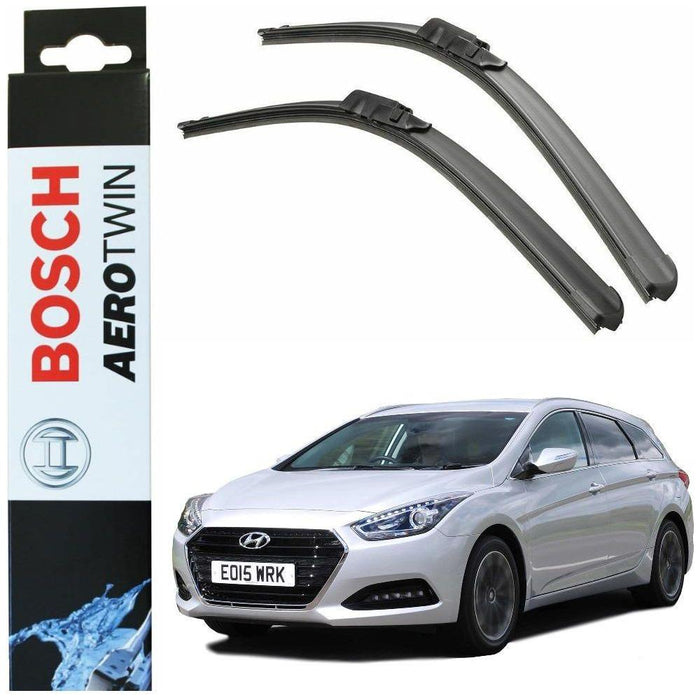 Bosch Aerotwin Front Wiper Blades Set Hyundai i40 Tourer 03.11> AR141S