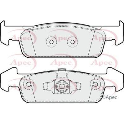 Apec Brake Pads Front Fits Dacia Sandero