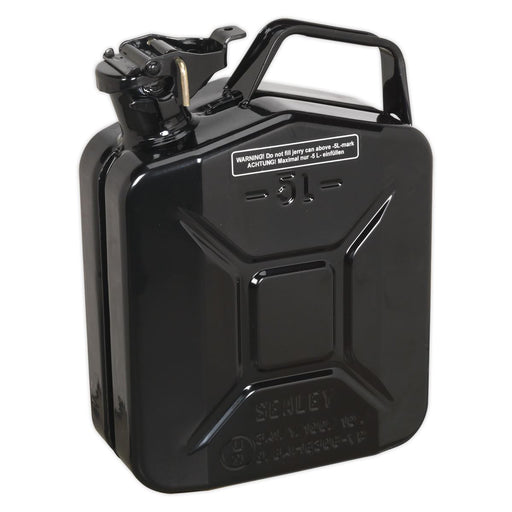 JERRY CAN 5L - BLACK Sealey  - Dynamic Drive