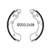 Valeo Drum Brake Shoes 564285 Automotive Part fits Nissan Valeo  - Dynamic Drive