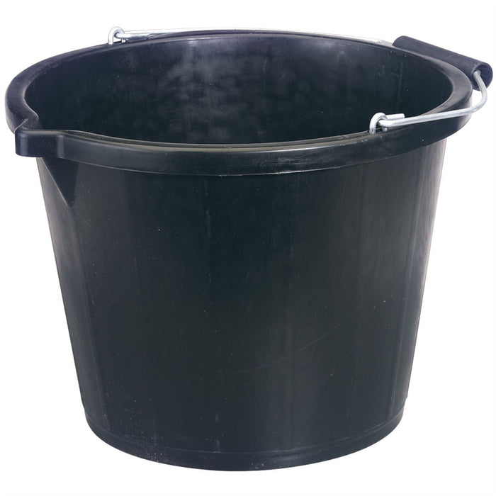 Draper Bucket, 14.8L, Black 31687