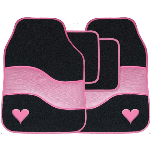 Pink heart mats UKB4C  - Dynamic Drive