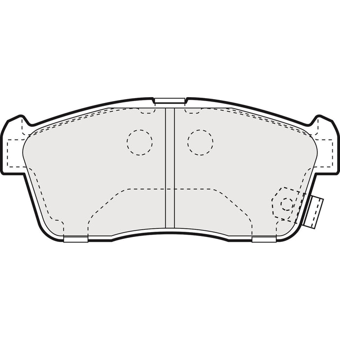 Apec Brake Pads Front Fits Daihatsu Sirion Nissan Pixo Perodua Myvi Suzuki Alto C
