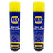 2 x Napa Brake Clutch Parts Cleaner Aerosol Spray Degreaser 600ML Napa  - Dynamic Drive