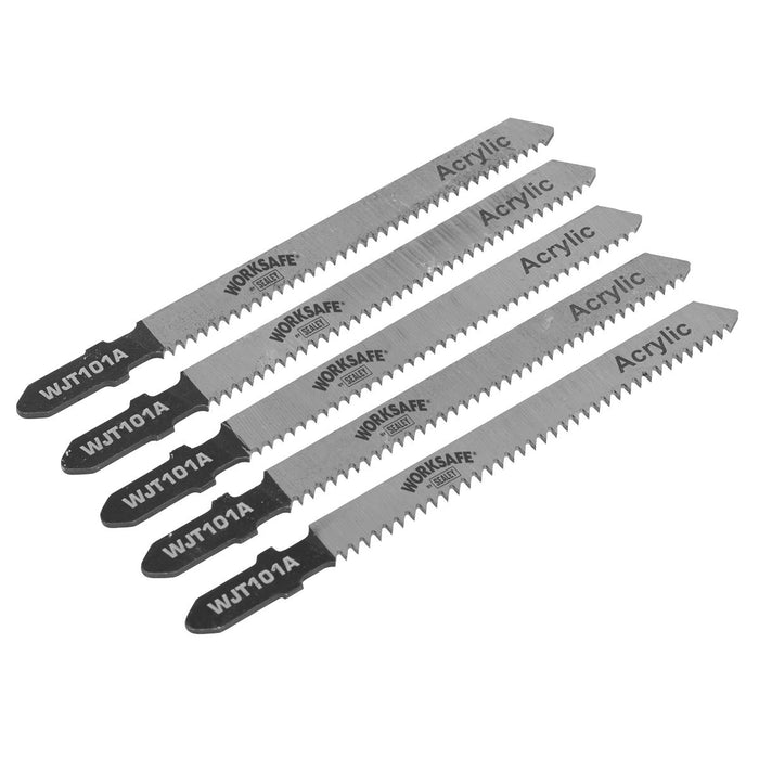 Sealey Jigsaw Blade Metal 75mm 12tpi Pack of 5 WJT101A