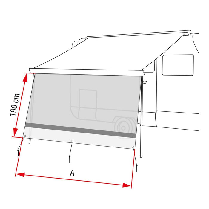 Fiamma Sun View XL 425 for Awnings