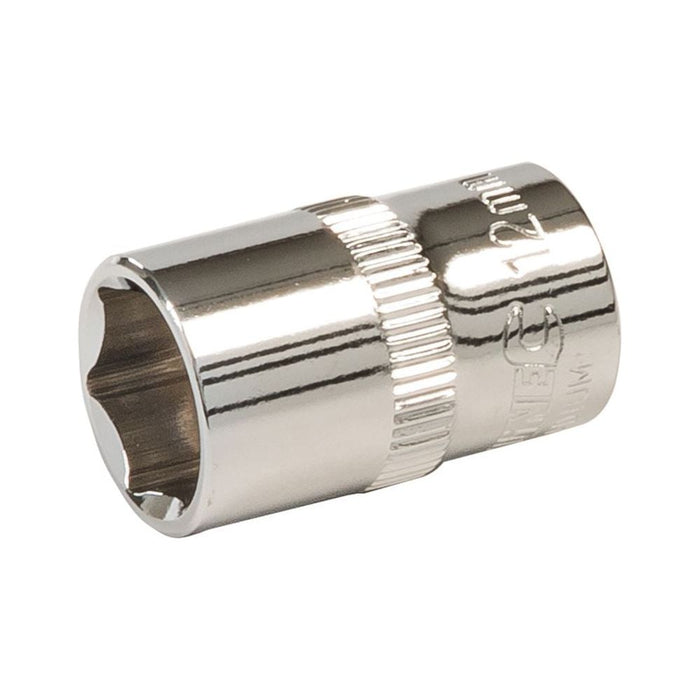 Silverline Socket 3/8" Drive 6pt Metric 12mm Silverline  - Dynamic Drive