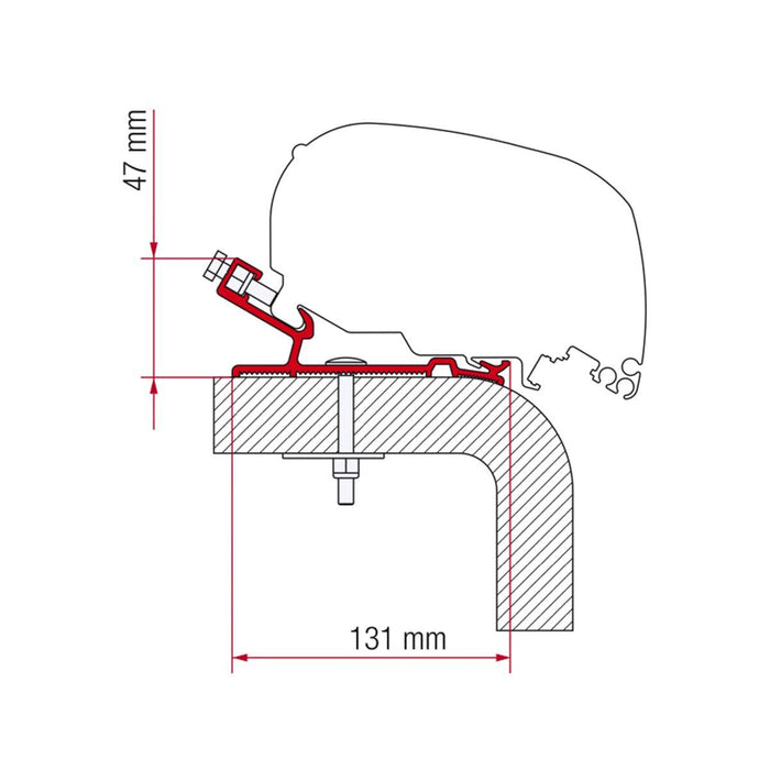 Fiamma Adapter Kit for Hymer 600 RVs