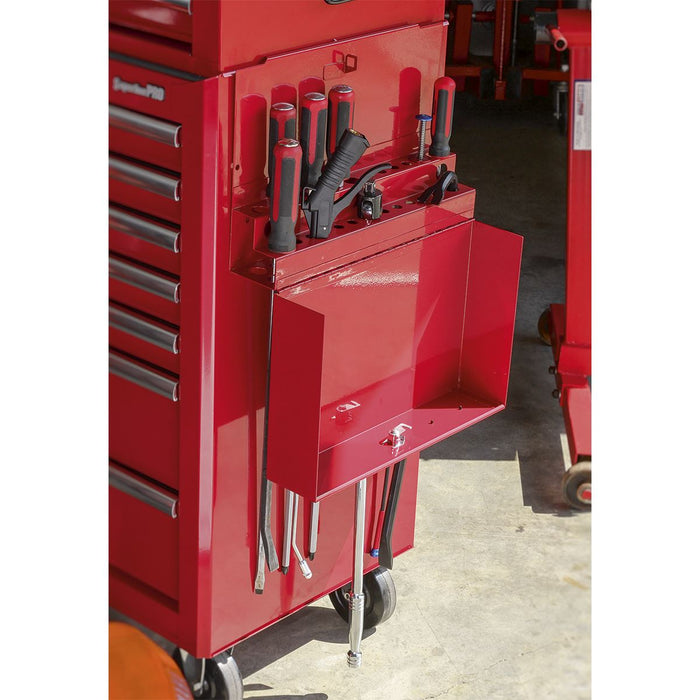 Sealey Side Cabinet for Long Handle Tools Red APLHT