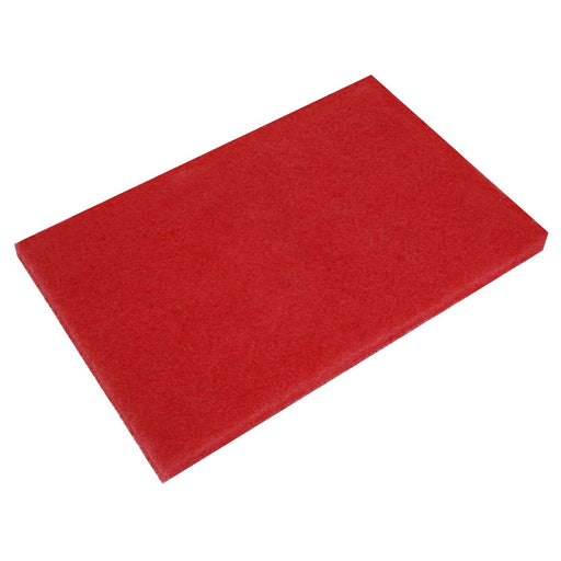 Sealey Red Buffing Pads 12 x 18 x 1" Pack of 5 RBP1218 Sealey  - Dynamic Drive