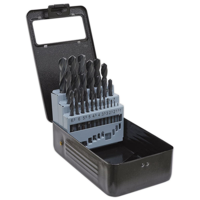 Sealey HSS Roll Forged Drill Bit Set 25pc1-13mm DBS25RF