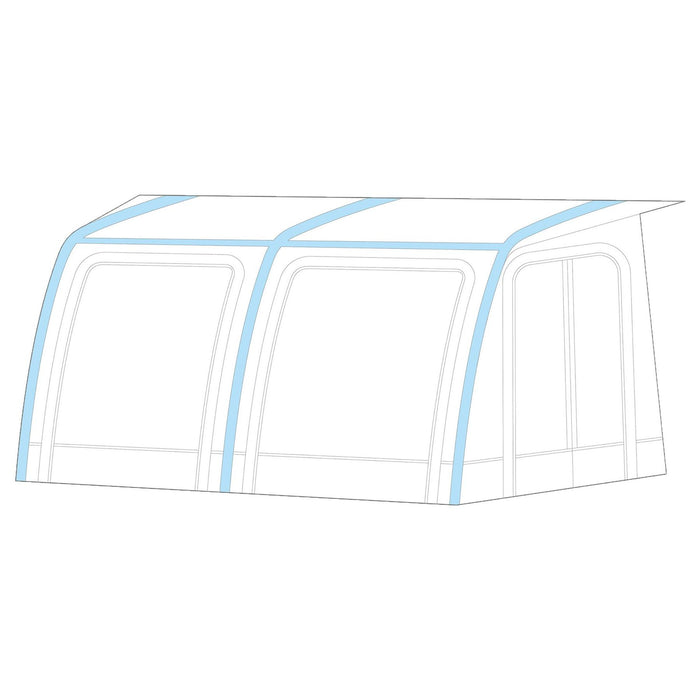 Vega 2 375 Air Porch Awning (Motorhome  : 255 - 285cm) 12020375028502 Quest  - Dynamic Drive