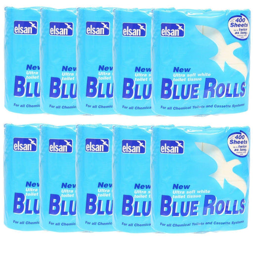 40x Elsan Blue Toilet Rolls 4 Pack Elsan  - Dynamic Drive