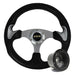 320mm Black /Silver Moulded Steering Wheel + Boss fits BMW 518 535i 524td 525e Mountney Classic  - Dynamic Drive