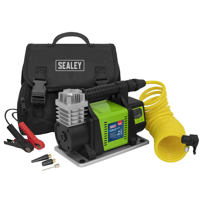 Sealey Digital Tyre Inflator 12V Heavy-Duty MAC05D Sealey  - Dynamic Drive