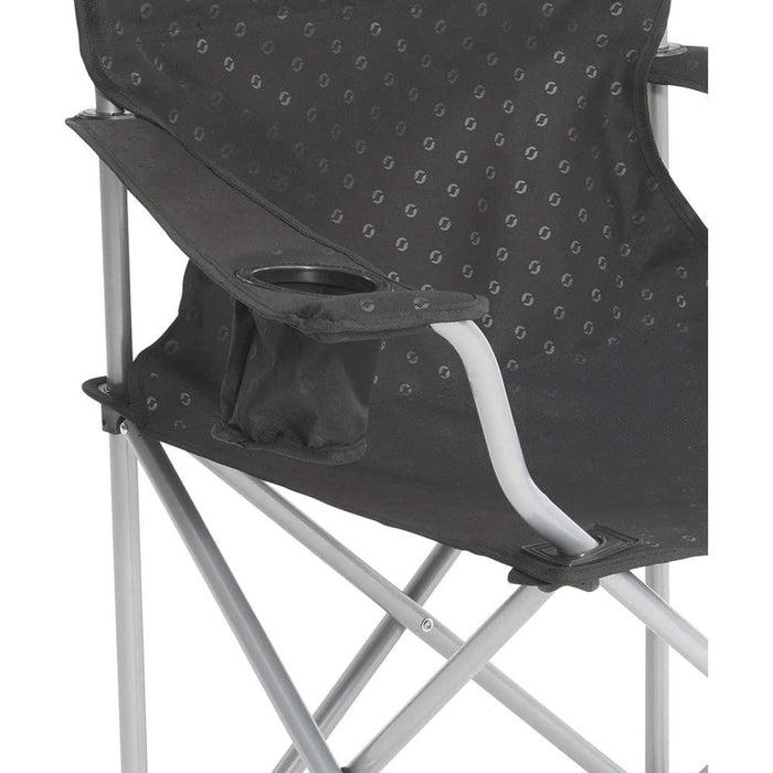 Outwell Catamarca Folding Chair Camping Caravan Fishing Black 2022 125kg Outwell  - Dynamic Drive