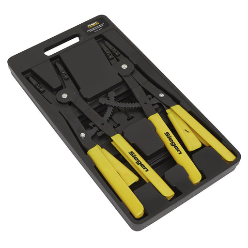 Circlip Pliers Set Internal/External 400mm Sealey  - Dynamic Drive