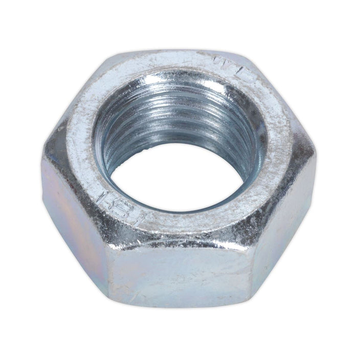 Sealey Steel Nut DIN 934 M24 Zinc Pack of 5 SN24