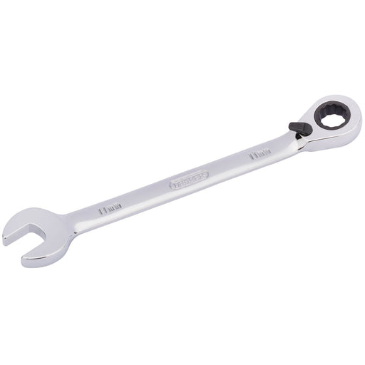 Draper HI-TORQ Metric Reversible Ratcheting Combination Spanner, 11mm Draper  - Dynamic Drive