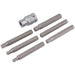 Draper Hexagon Bit Set and Holder, 1/2" Sq. Dr., 6 - 12mm (7 Piece) 83564 Draper  - Dynamic Drive