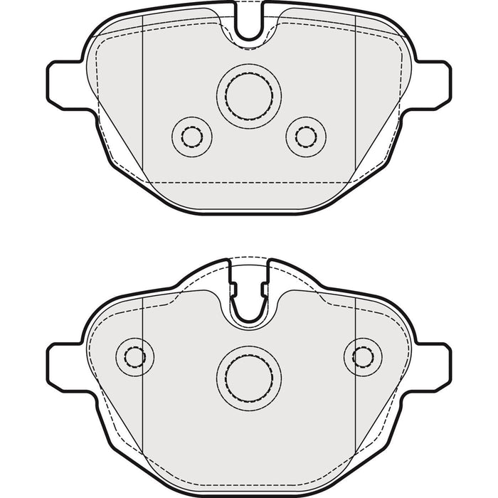 Apec Brake Pads Rear Fits BMW 5 Series 6 7 I8 X3 X4 Z4