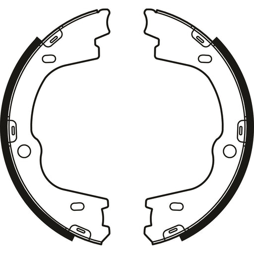 Apec Brake Shoe Rear Fits Hyundai I800 Iload Ix55 Apec  - Dynamic Drive