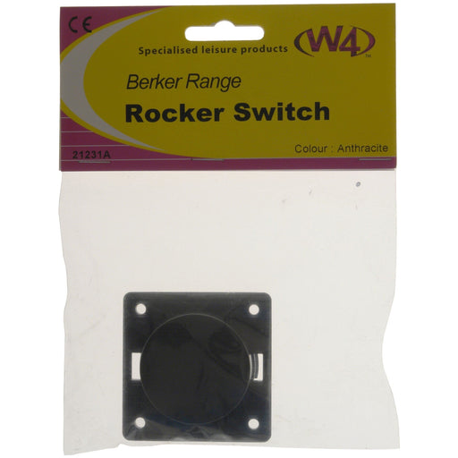 MDS1203 W4 Rocker Switch Gloss Chrome 21231G W4  - Dynamic Drive