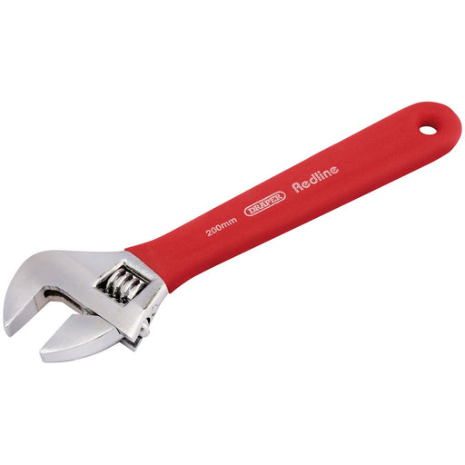 Draper Soft Grip Adjustable Wrench, 200mm, 25mm Capacity 67590 Draper  - Dynamic Drive