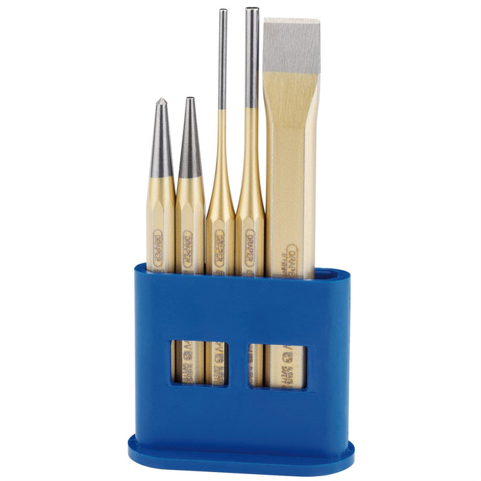 Draper Chisel and Punch Set (5 Piece) 13042 Draper  - Dynamic Drive