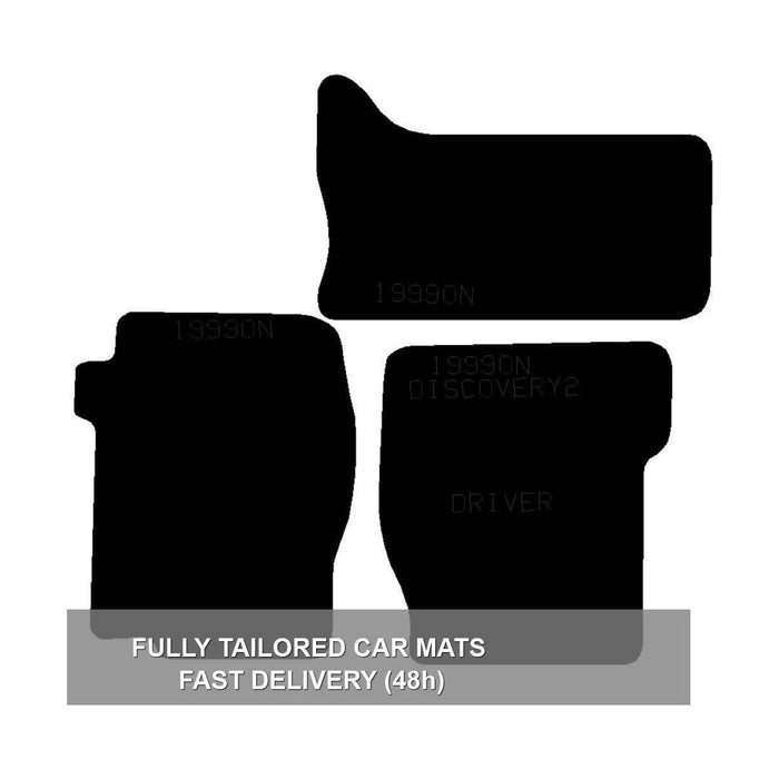 Tailored Car Mats for Landrover Discovery 2  1998 1999 2000 2001 2002 2003 2004 UKB4C  - Dynamic Drive