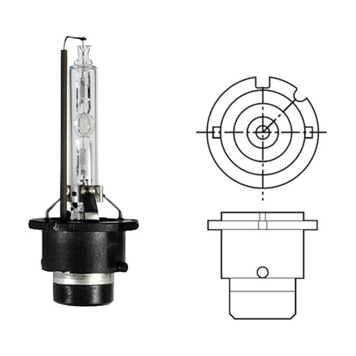 Hella Bulb D2S Xenon 85V 35W Quantity: 1 8GS 007 949-261 Hella  - Dynamic Drive