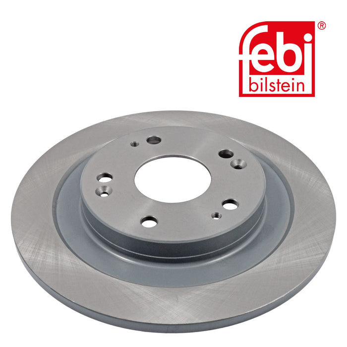 Genuine FEBI Front Brake Discs & Pads Set Solid for Honda Civic