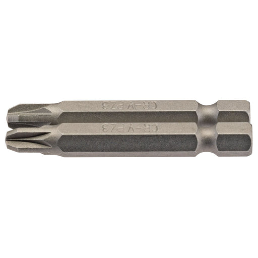 Draper PZ Type Insert Bit, 1/4" Hex, 50mm Long, No.3 (Pack of 2) 64229 Draper  - Dynamic Drive