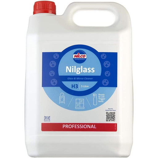 Nilco Nilglass Glass & Mirror Cleaner - 5 Litre Nilco  - Dynamic Drive