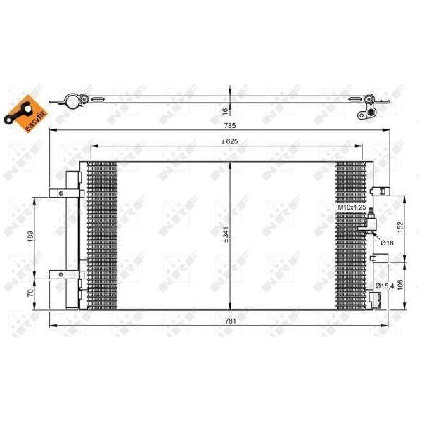 NRF Condenser 350046