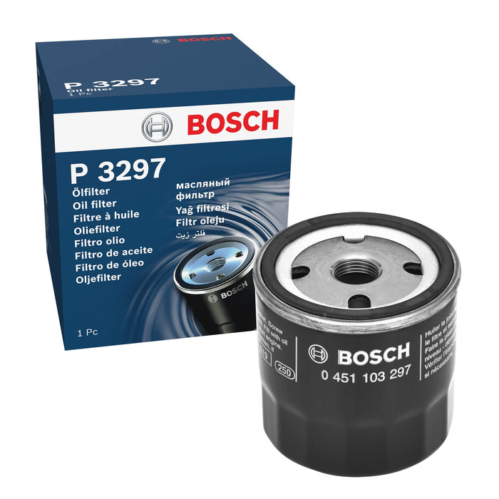 Genuine Bosch Car Oil Filter P3297 fits Vauxhall Astra TD - 1.7 - 94-98 04511032