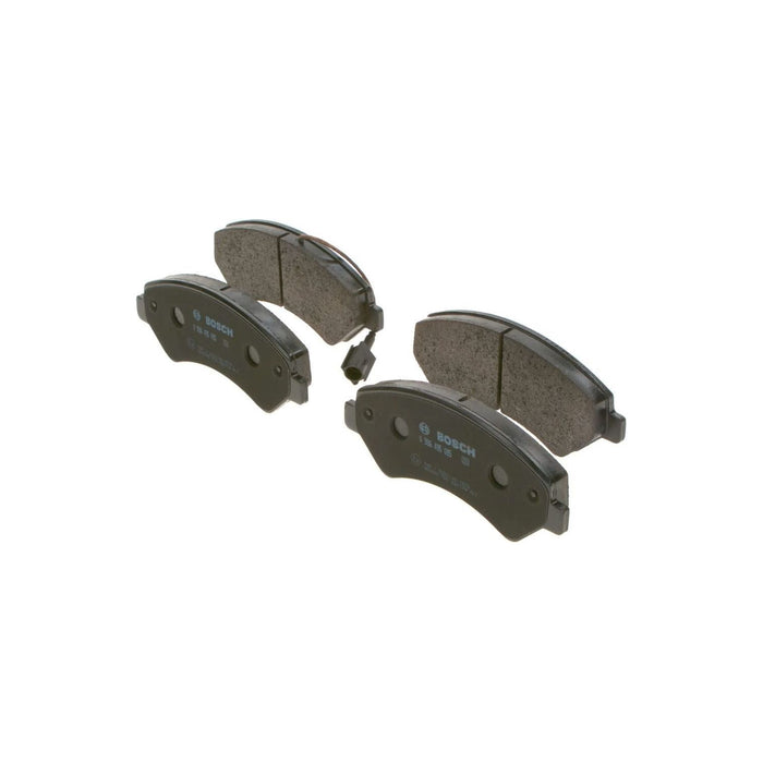 Bosch Brake Pad Set Bp1529 fits Ford Transit Connect TDCi - 1.8 - 02-13 09864950