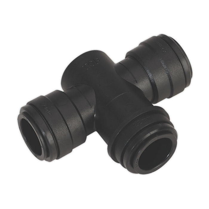 Sealey Equal Water Trap Tee 22mm (John Guest Speedfitï PMTT22E) CAS22WTT