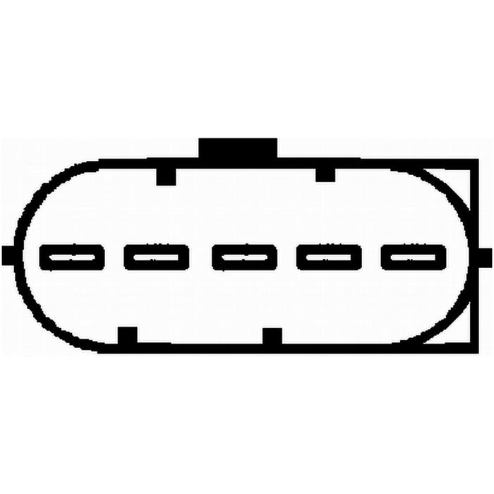 Hella Air Mass Sensor 5-pin connector Bolted 8ET 009 142-351 Hella  - Dynamic Drive