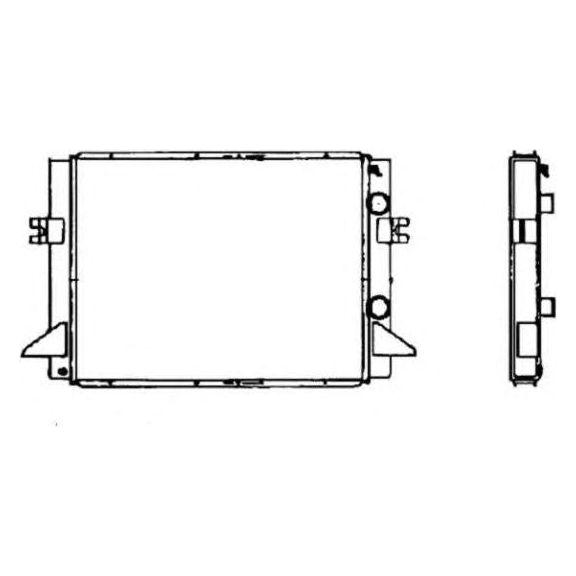 NRF Radiator 52075